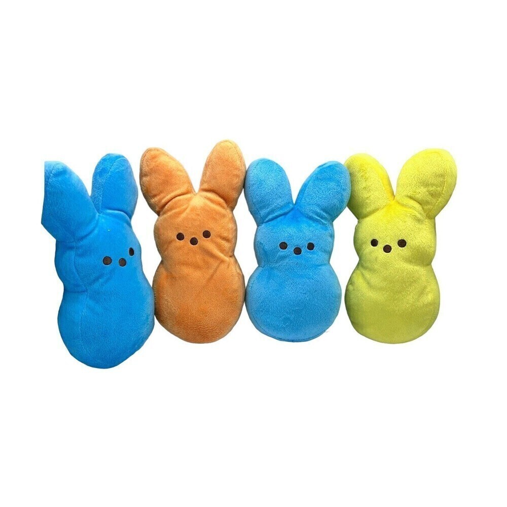 Lot 5 Peeps 6" Plush Bunny Rabbit Easter 2020 Stuffed Animals Toy